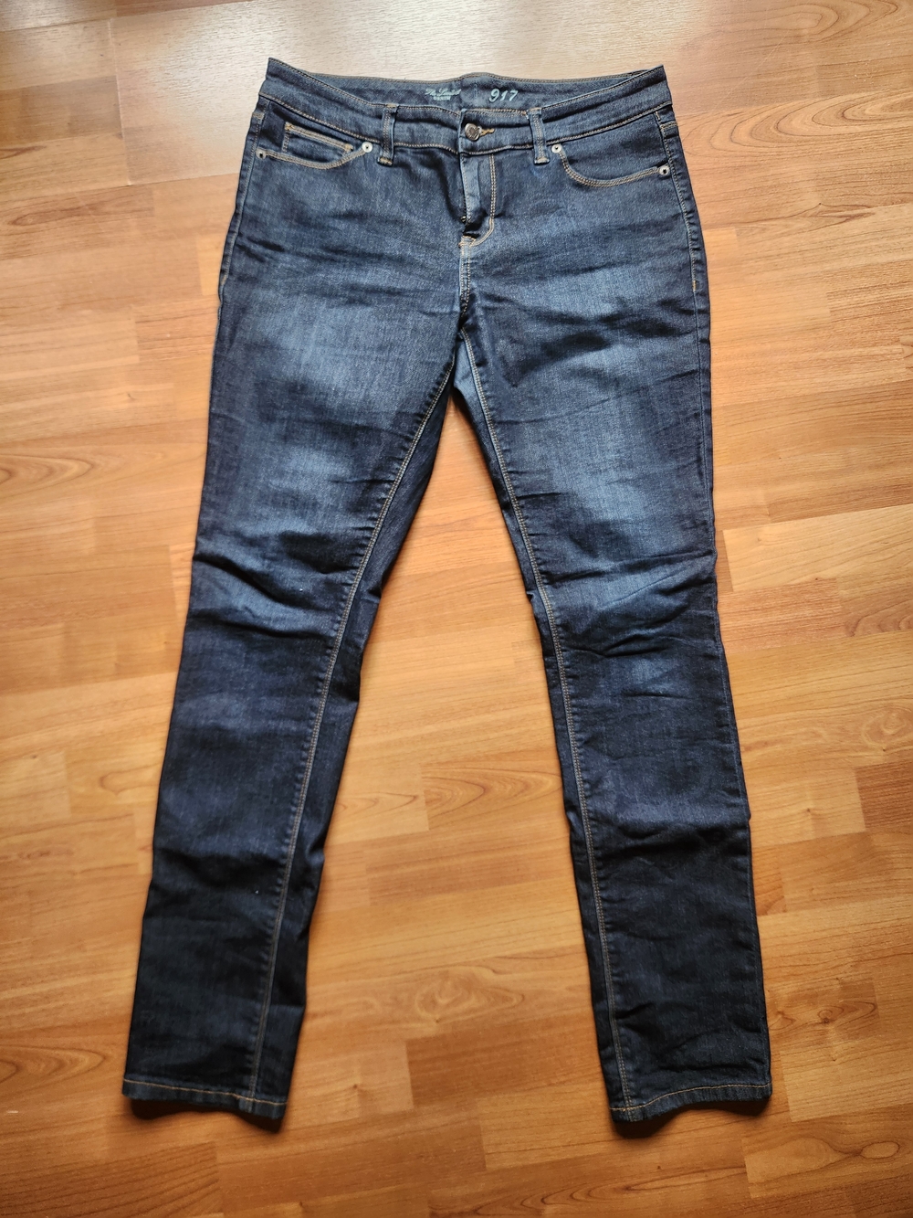 The Limited Vintage Dark Wash Skinny Jeans - Deep Blue